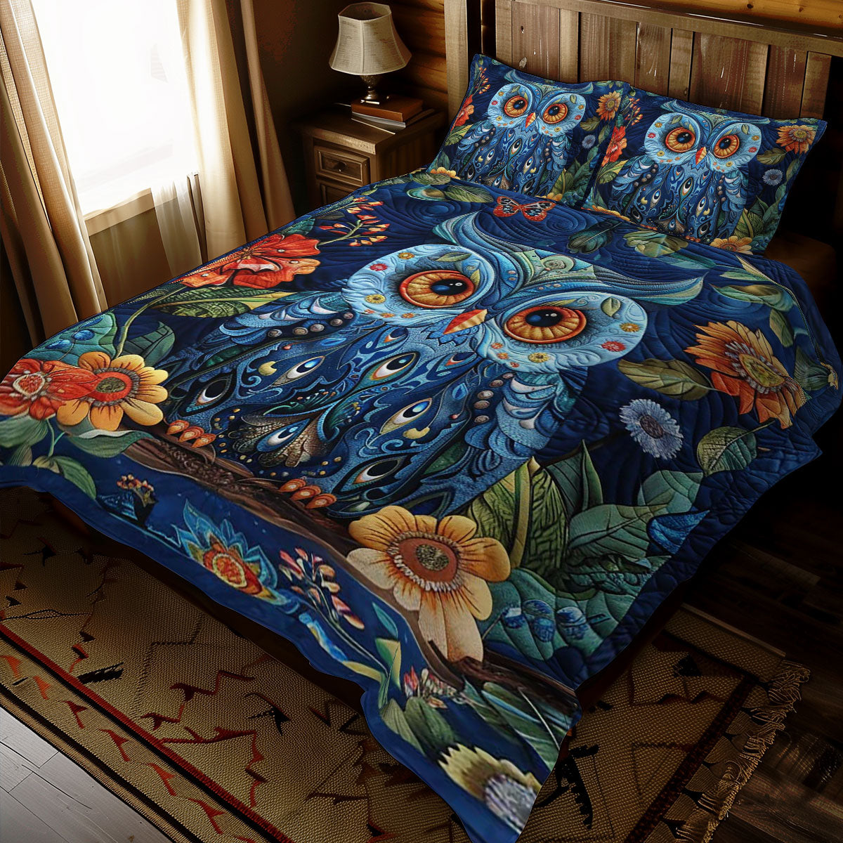 Enchanting Owl WJ1609032CL Duvet Cover Set