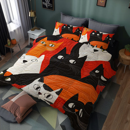 Funny Cat WJ0708040CL Duvet Cover Set