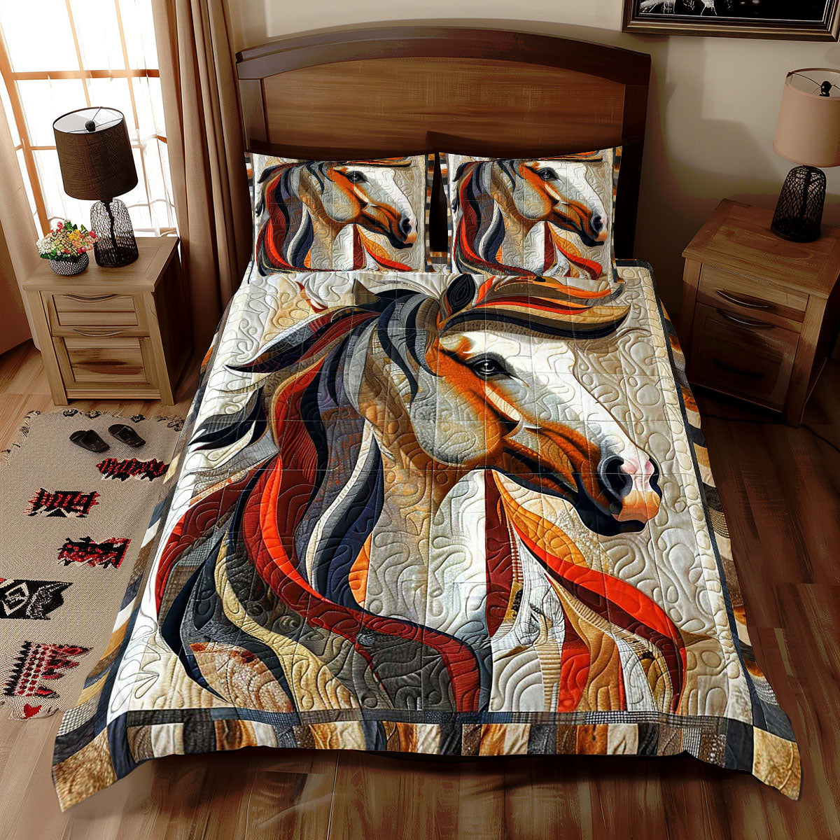 Horse Lovers WJ0509031CL Duvet Cover Set