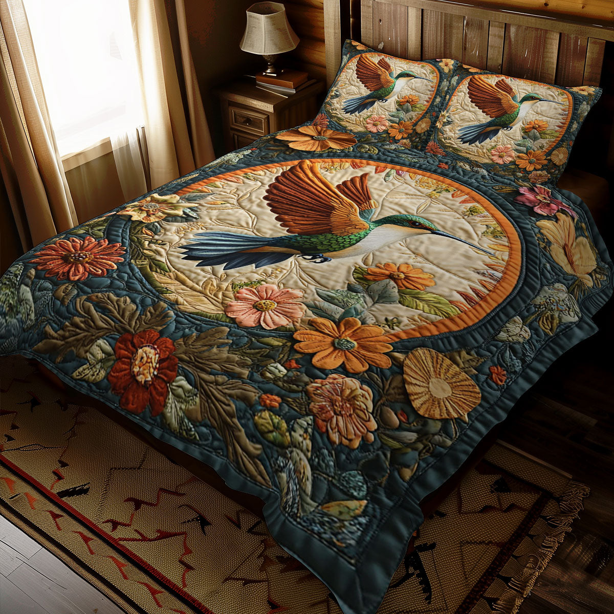 Hummingbird WJ1110029CL Duvet Cover Set