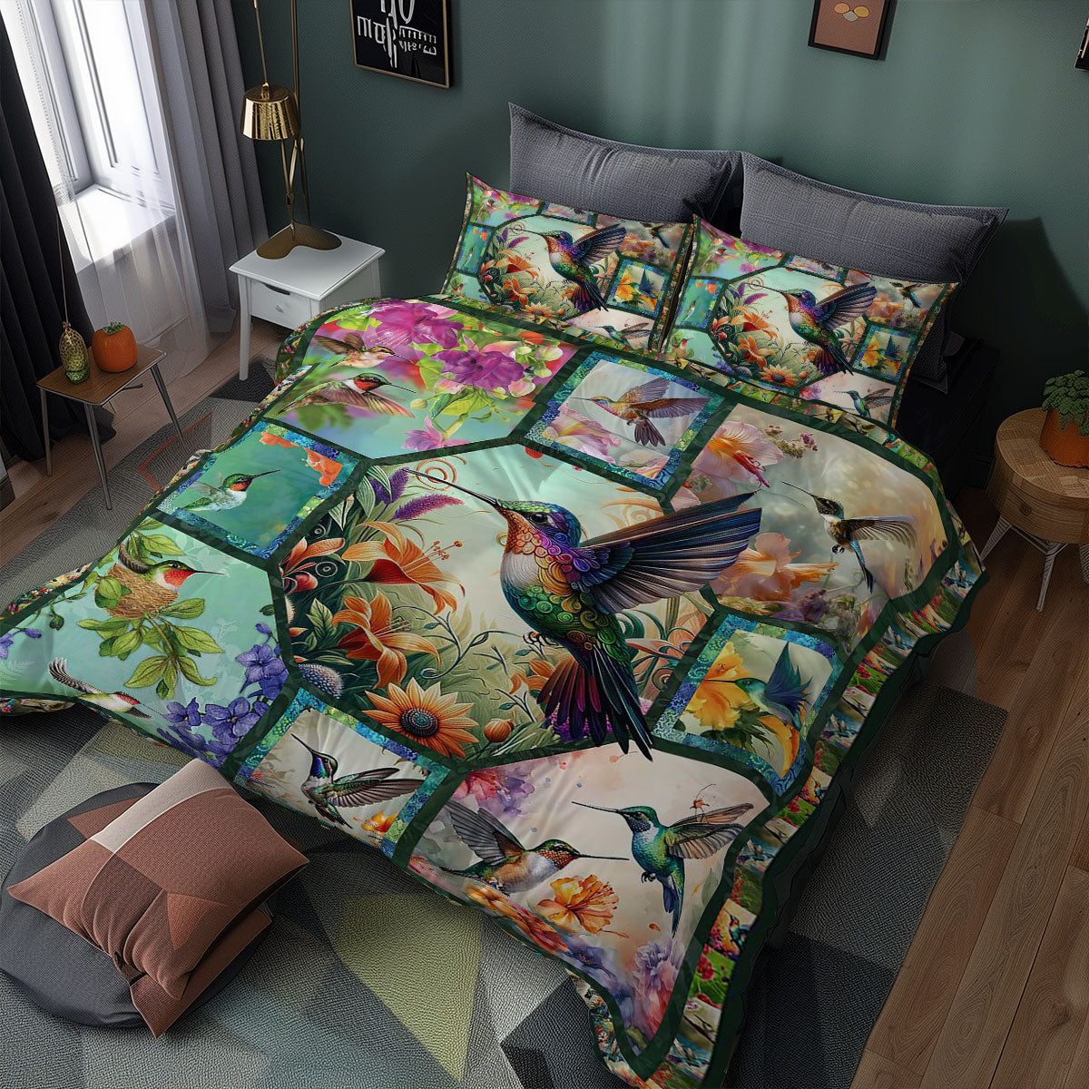 Hummingbird WJ1007028CL Duvet Cover Set