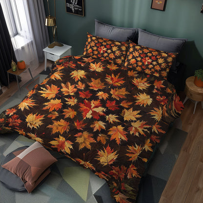 Maple Leaves WJ1107023CL Duvet Cover Set