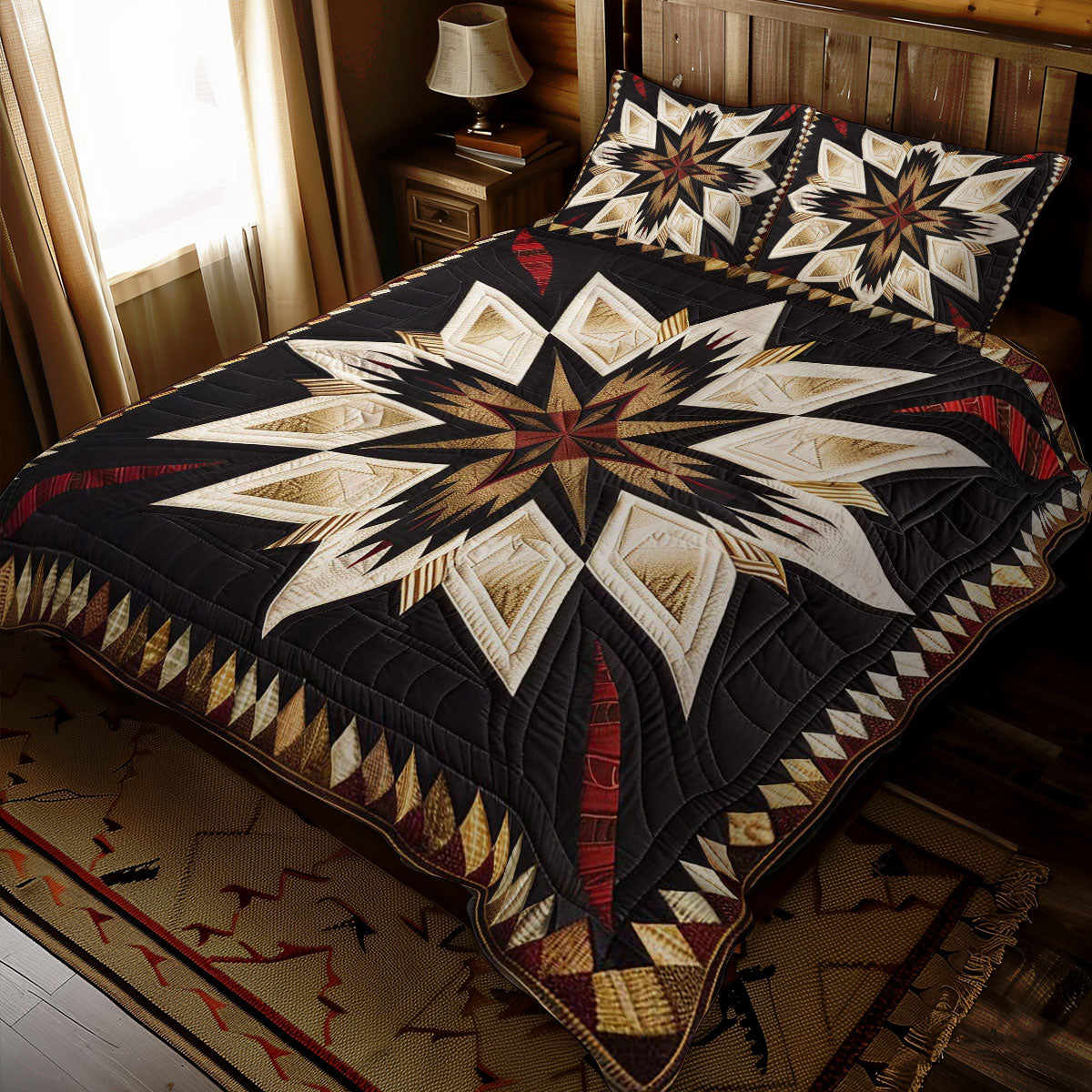 Native American Star WJ1709032CL Duvet Cover Set