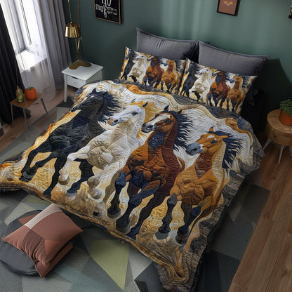 Running Horse WJ1308035CL Duvet Cover Set