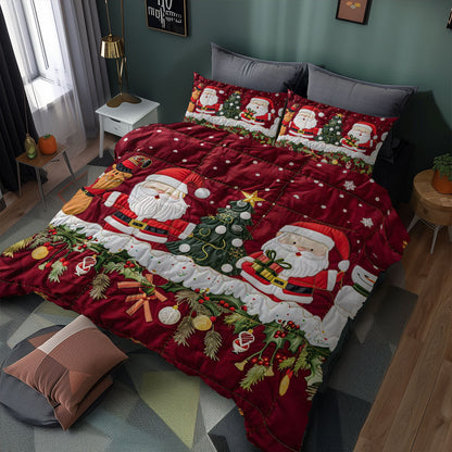 Santa Clause And Snowman WJ2208030CL Duvet Cover Set