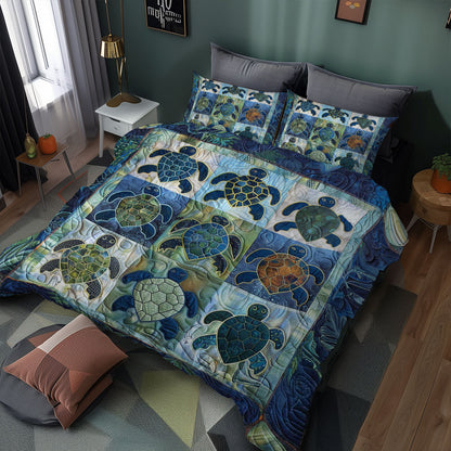 Sea Turtle WJ1608030CL Duvet Cover Set