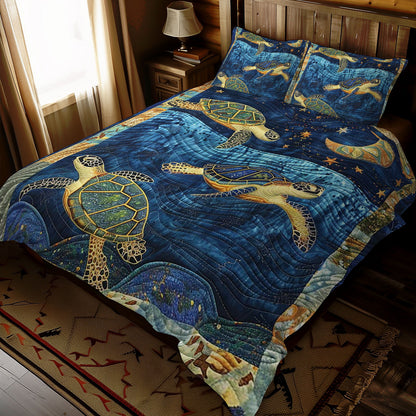 Sea Turtle WJ1409036CL Duvet Cover Set