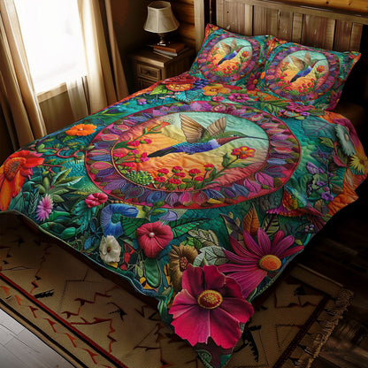 Tropical Hummingbird WJ1709035CL Duvet Cover Set