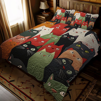 Whimsical Cat WJ1210030CL Duvet Cover Set