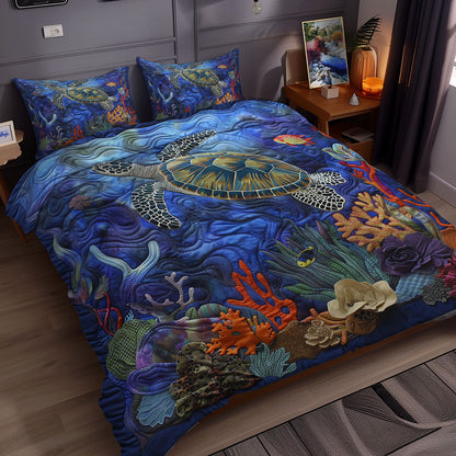 Turtle Coral Dream WN0609012CL Duvet Cover Set