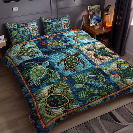 Turtle Current WN0609015CL Duvet Cover Set