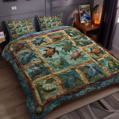 Turtle Drift WN0609019CL Duvet Cover Set
