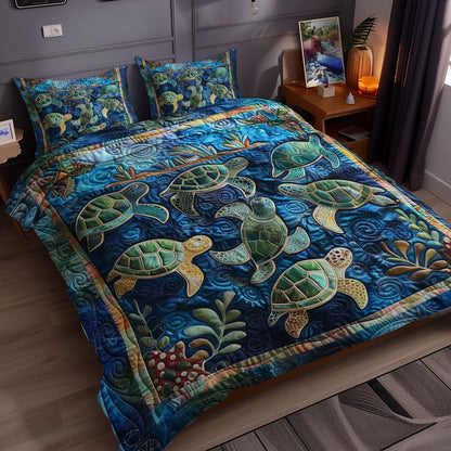 Turtle Glide WN0609021CL Duvet Cover Set