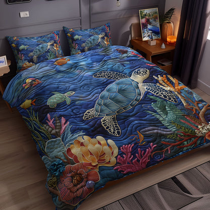 Turtle Reef Bliss WN0609031CL Duvet Cover Set