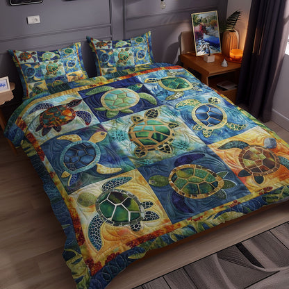 Turtle Snuggle WN0609037CL Duvet Cover Set