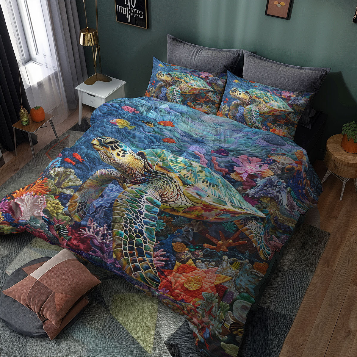 Turtle WJ1206018CL Duvet Cover Set