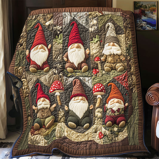 Forest Gnomes WU3112017CL Quilt