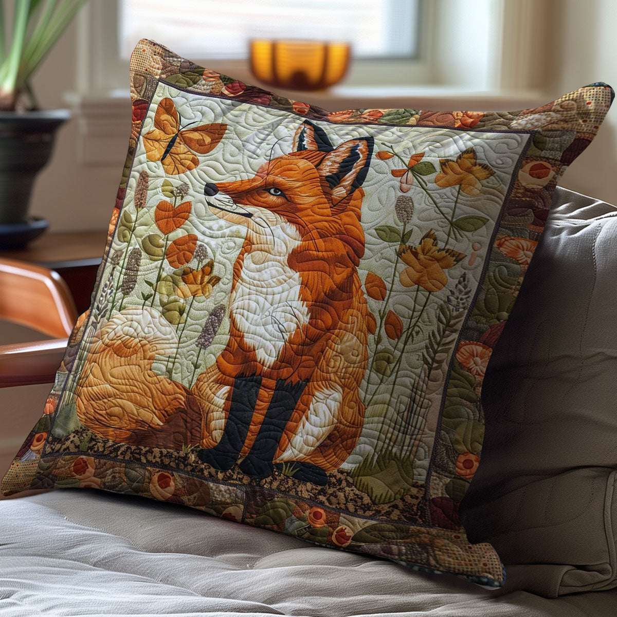 Fox WJ0807031CL Quilt Pillow Case