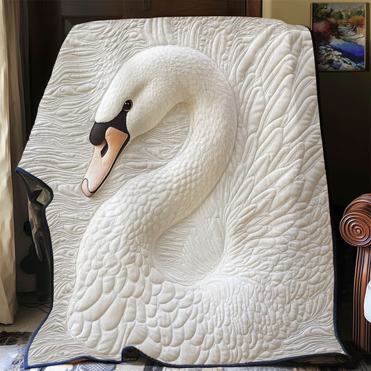 Gorgeous Swan WU3112006CL Quilt