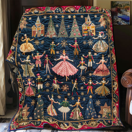 Nutcracker Ballet Scene WU0201051CL Quilt