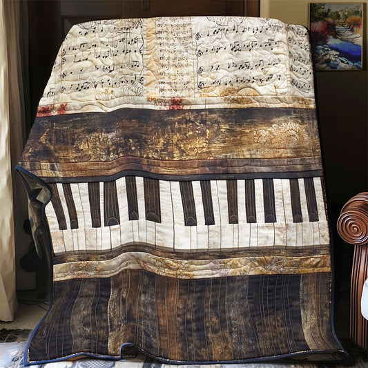 Old Piano WU0201085CL Quilt