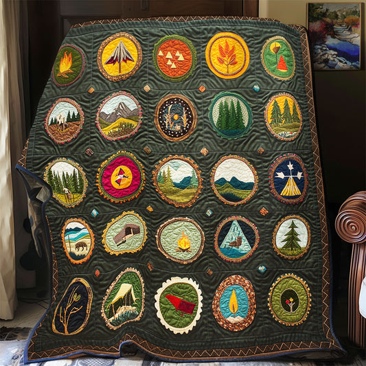 Scout Badges WU2512019CL Quilt