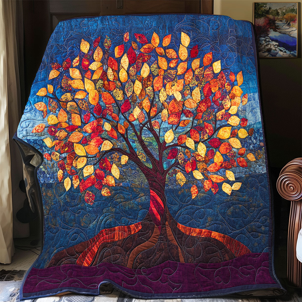 Timeless Tree Of Life WU0503009CL Quilt