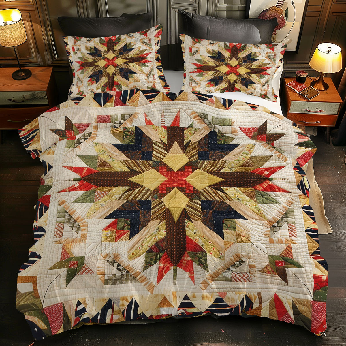 Native American XR1705002CL Duvet Cover Set