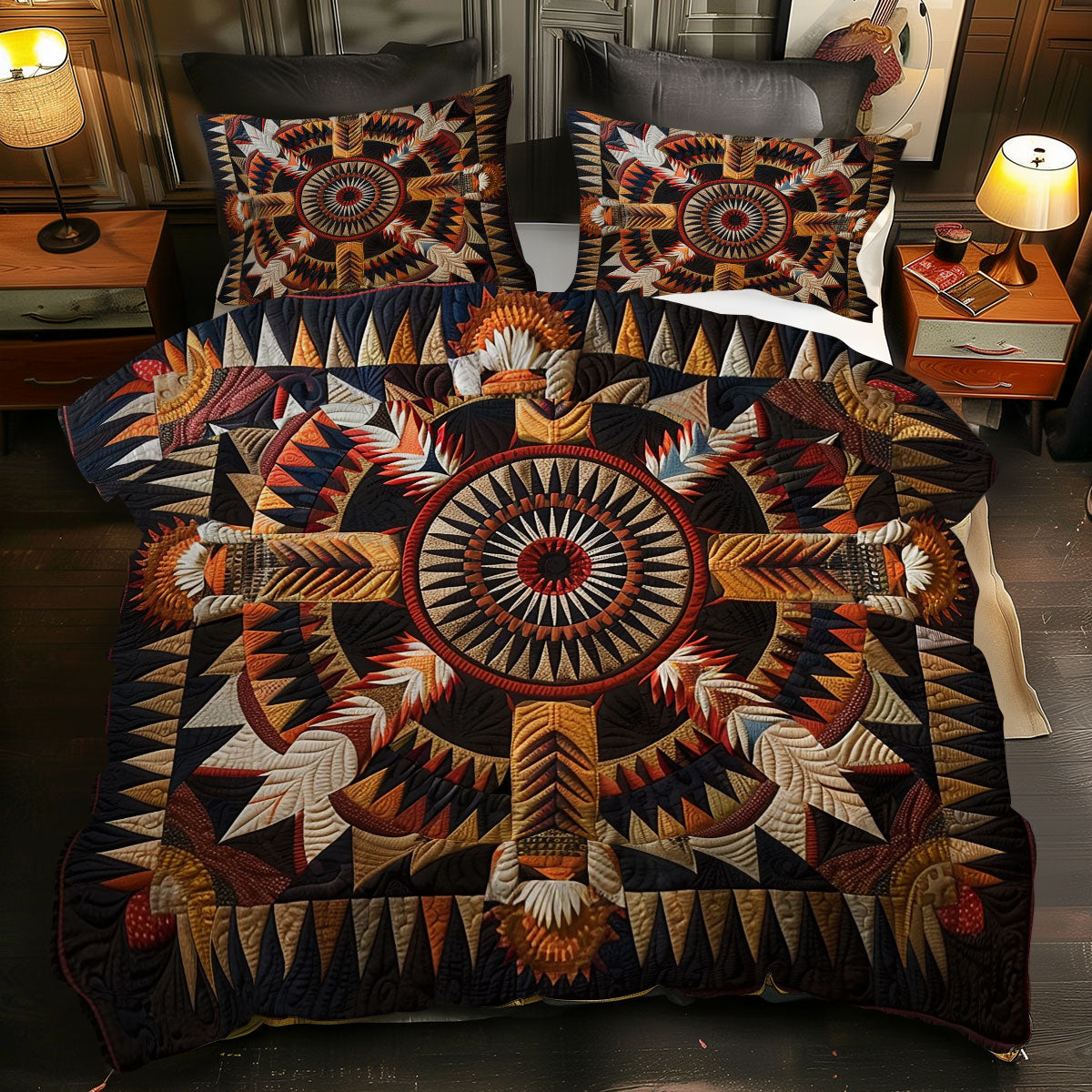 Native American XR1705008CL Duvet Cover Set