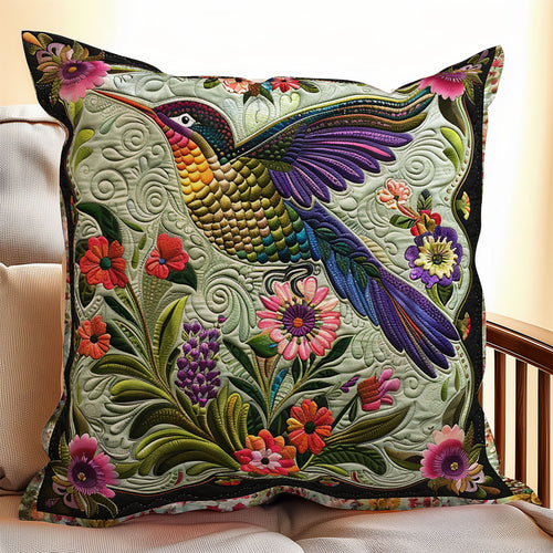 Dot Hummingbird XR2007015CL Quilt Pillow Case