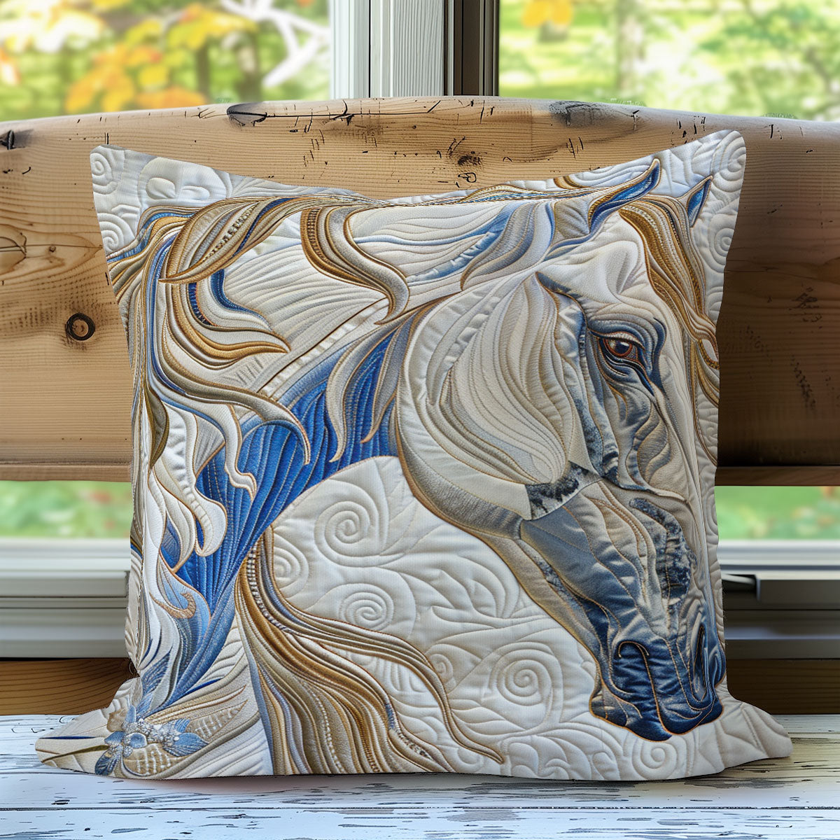 Blue Horse XR1607004CL Quilt Pillow Case