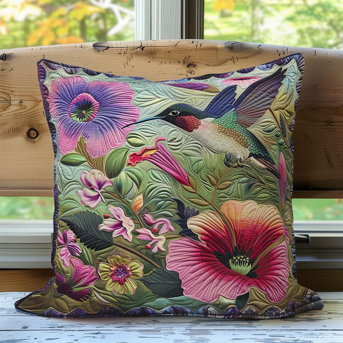 Love Hummingbird XR2207009CL Quilt Pillow Case