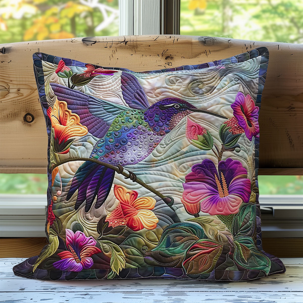 Love Hummingbird XR2207011CL Quilt Pillow Case