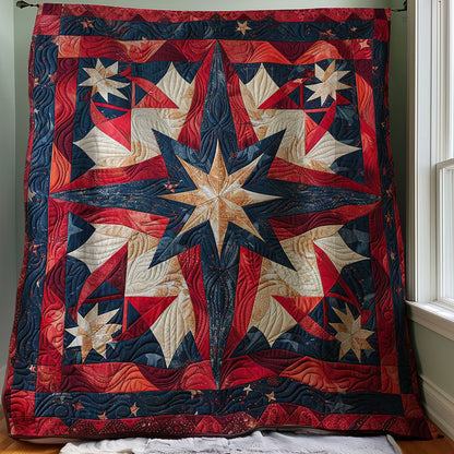 Patriotic Independence Star WJ0807001CL Quilt