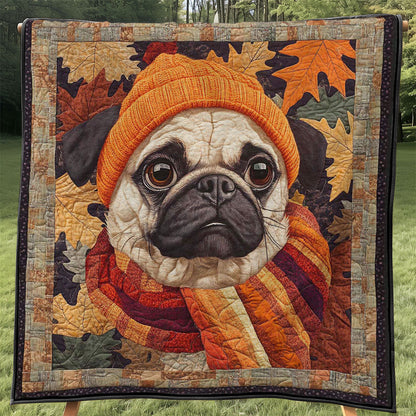 Autumn Bulldog WJ0808033CL Quilt