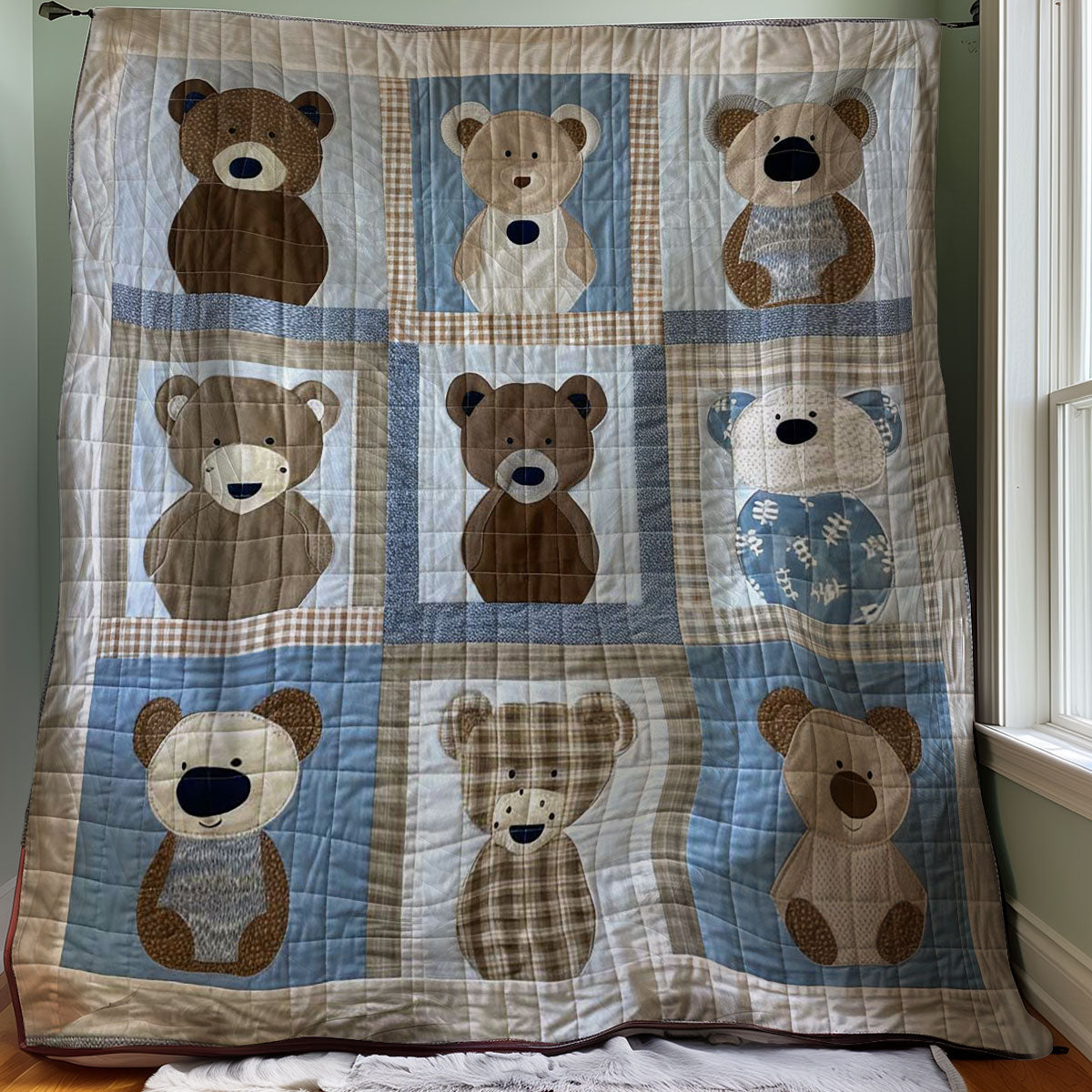 Baby Bear WJ1806001CL Quilt