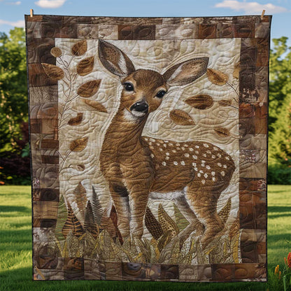 Baby Deer WJ1009001CL Quilt