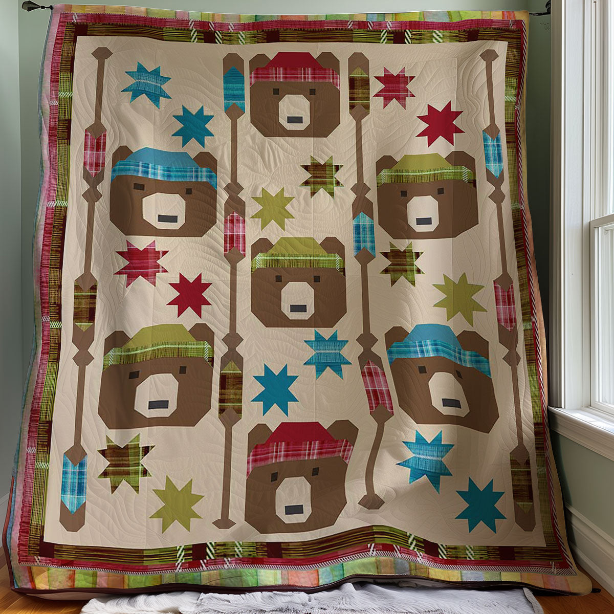 Native Bear WJ2707012WL Quilt