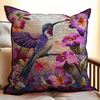 Beautiful Hummingbird WJ2708033CL Quilt Pillow Case