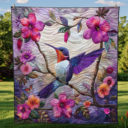 Beautiful Hummingbird WJ3008003CL Quilt