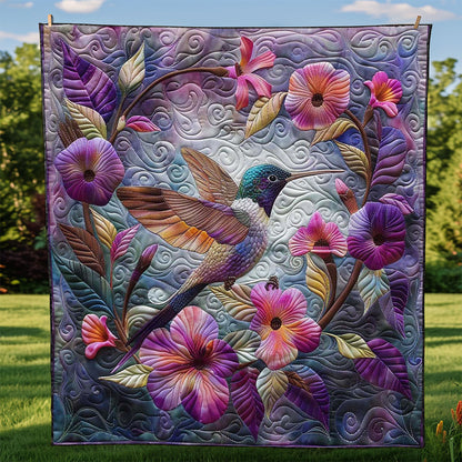 Beautiful Hummingbird WJ3008004CL Quilt