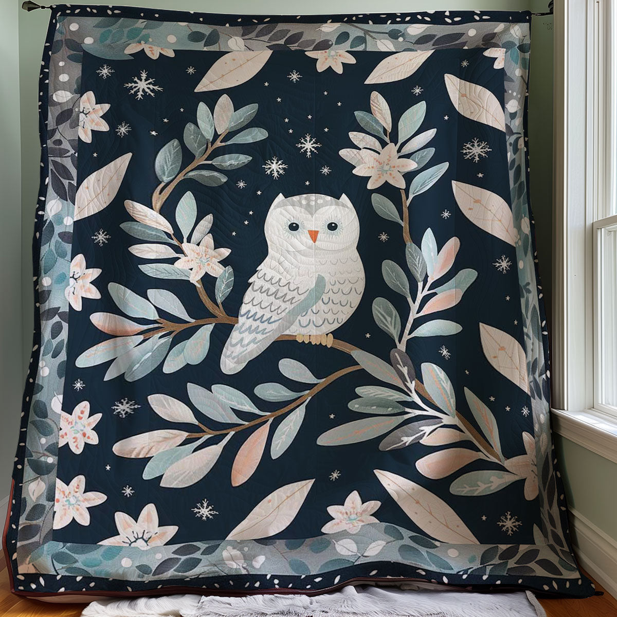 Beautiful Owl WJ2907001CL Quilt