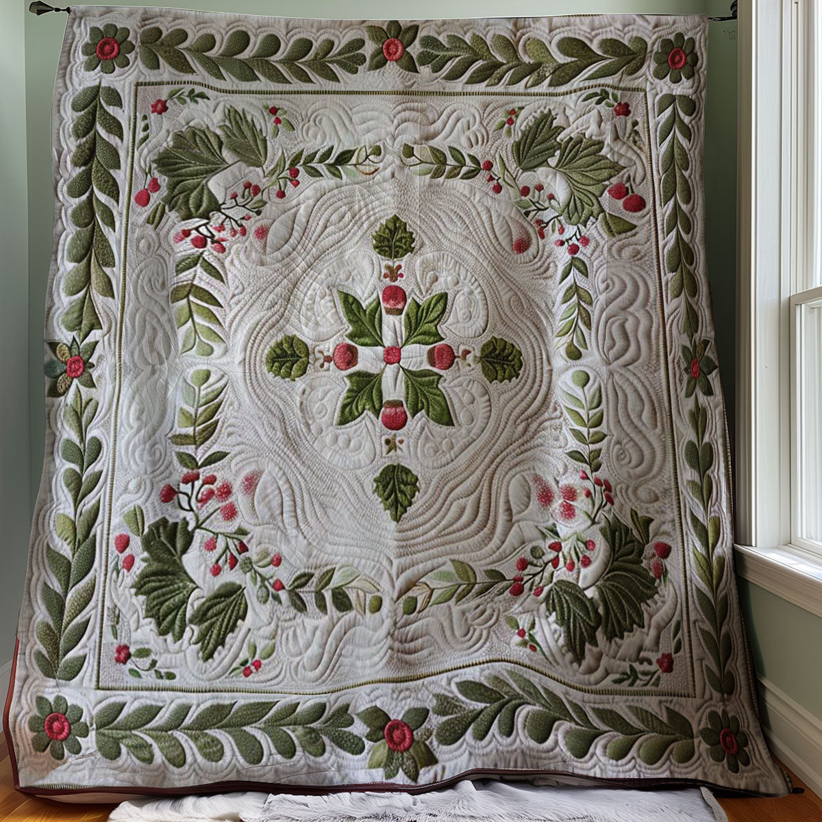 Berry Blossom WJ0107001CL Quilt