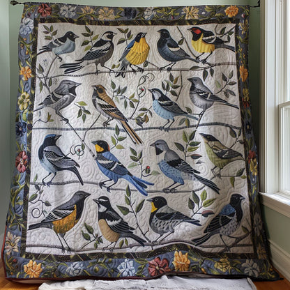 Bird Lovers WJ2407001CL Quilt