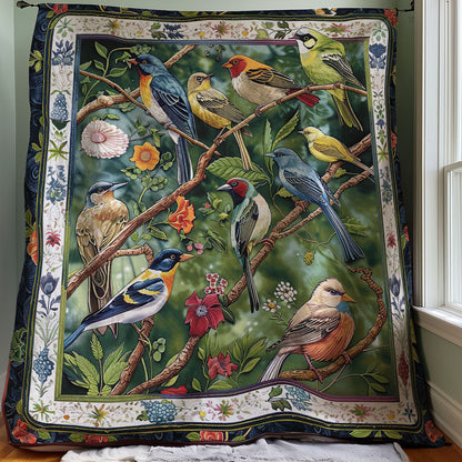 Bird Lovers WJ2407002CL Quilt