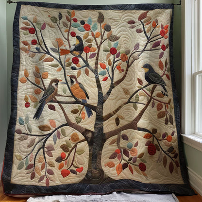 Birds On Tree WJ2207002CL Quilt