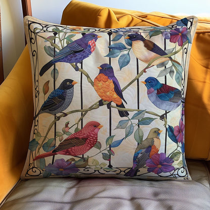Birds WJ0909031CL Quilt Pillow Case