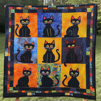Black Cats WJ1908002CL Quilt