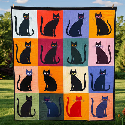Black Cats WJ2108001CL Quilt
