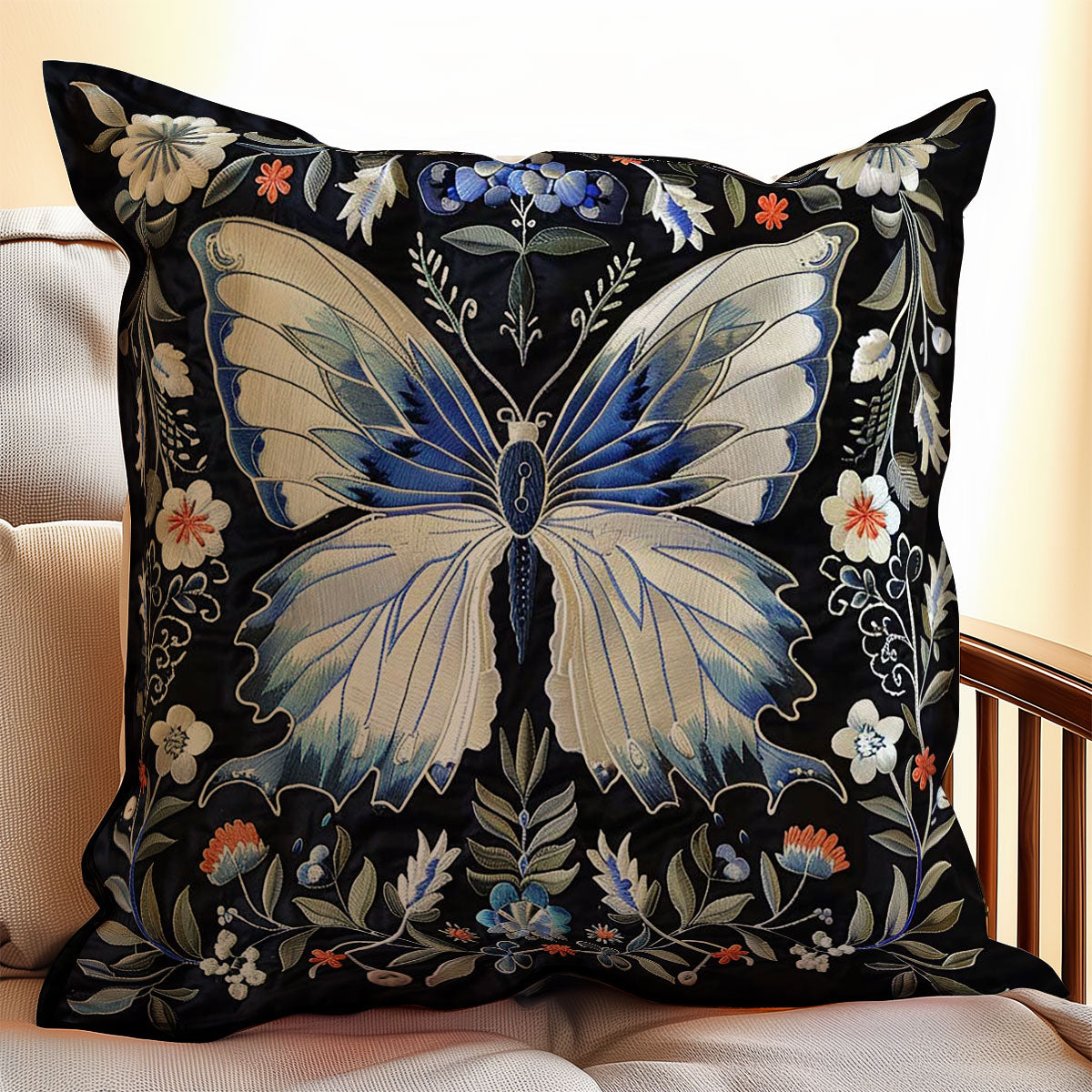 Butterfly WJ1807021CL Quilt Pillow Case